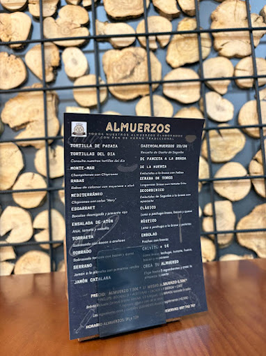 Asador Aguilar Segorbe menu 6